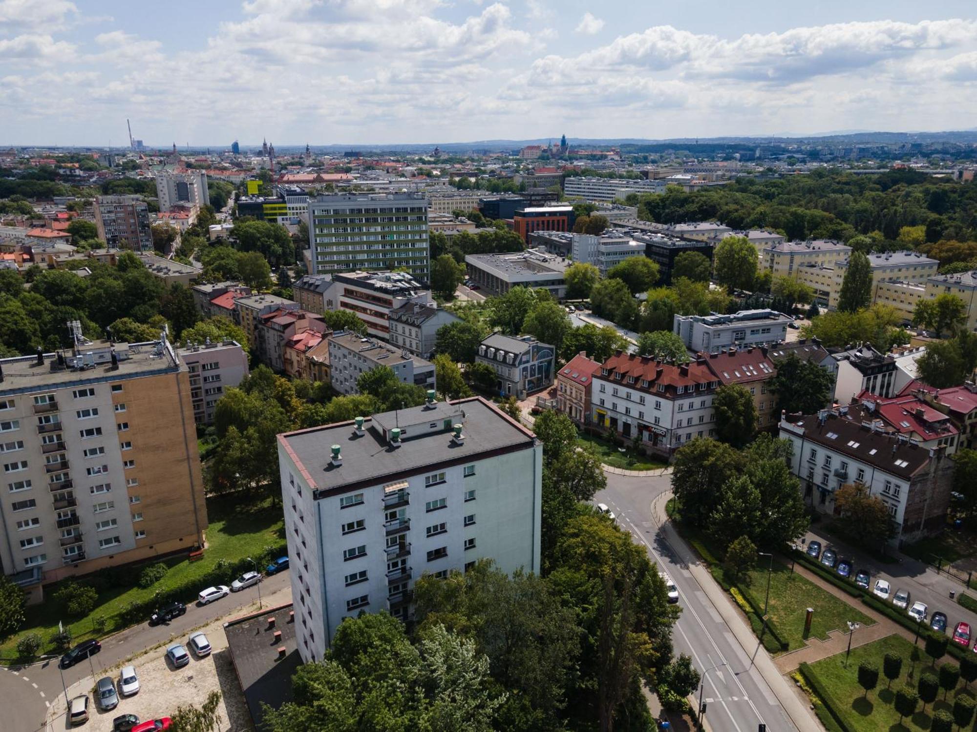 Czarnowiejska Mini Studio With Loggia 克拉科夫 外观 照片