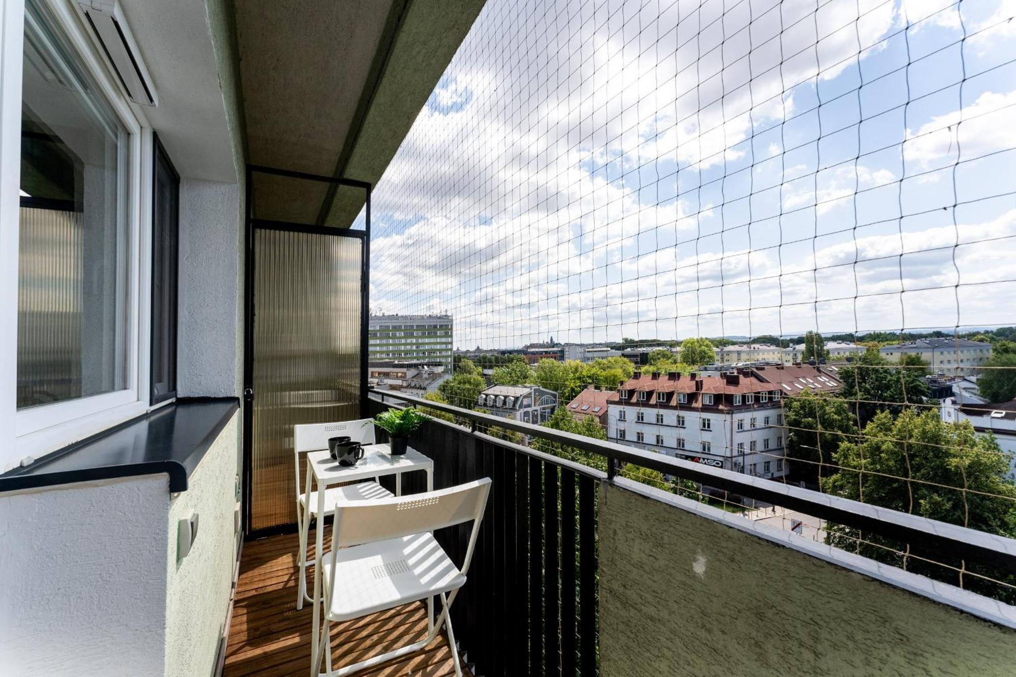 Czarnowiejska Mini Studio With Loggia 克拉科夫 外观 照片